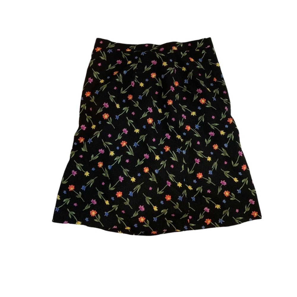 Vintage floral mini skirt